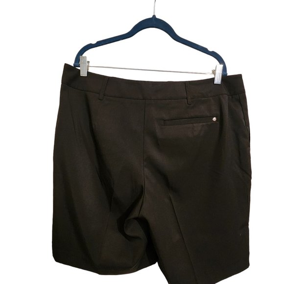 NWT Annika Cutter & Buck Black Shorts Size 14 - Picture 6 of 6